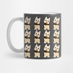 Yorkshire terrier cute pattern Mug